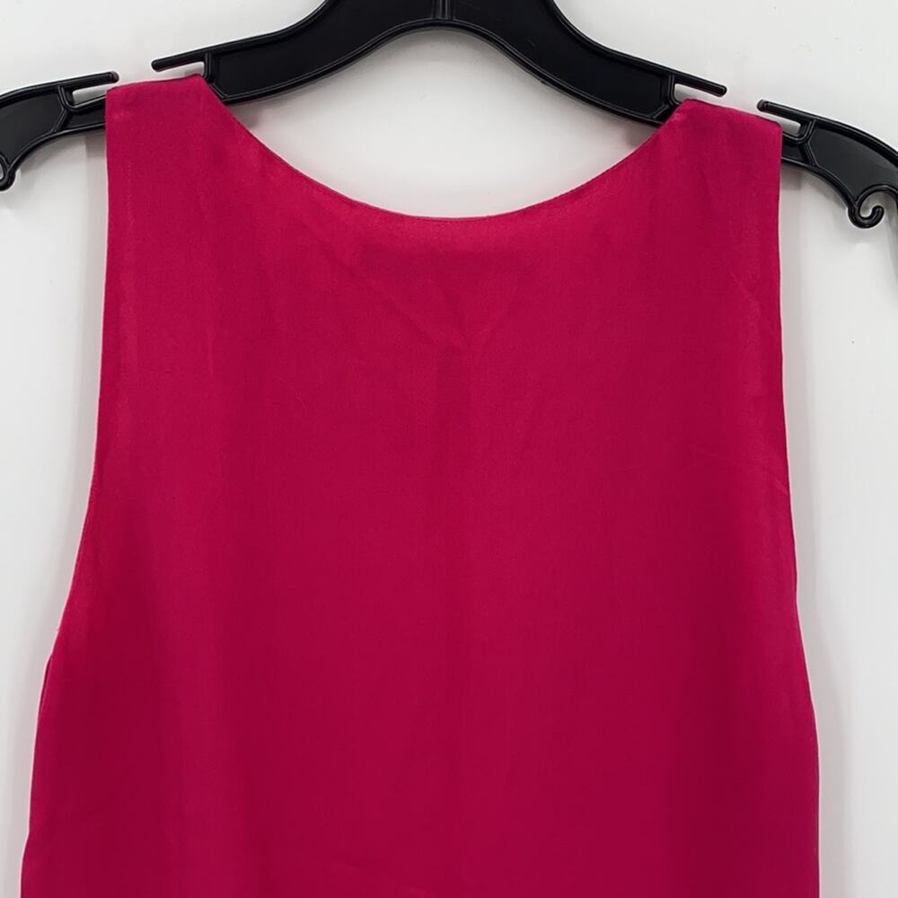 Diane Von Furstenberg Women's Pink Sleeveless Top (See Measurements) - Picture 6 of 8
